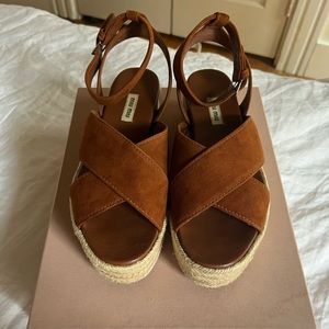 Miu Miu Platform Sandals